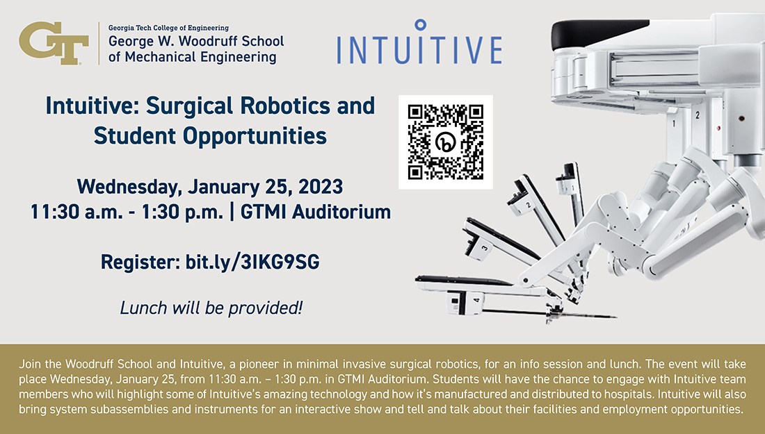 Intuitive: Surgical Robotics and Student Opportunities