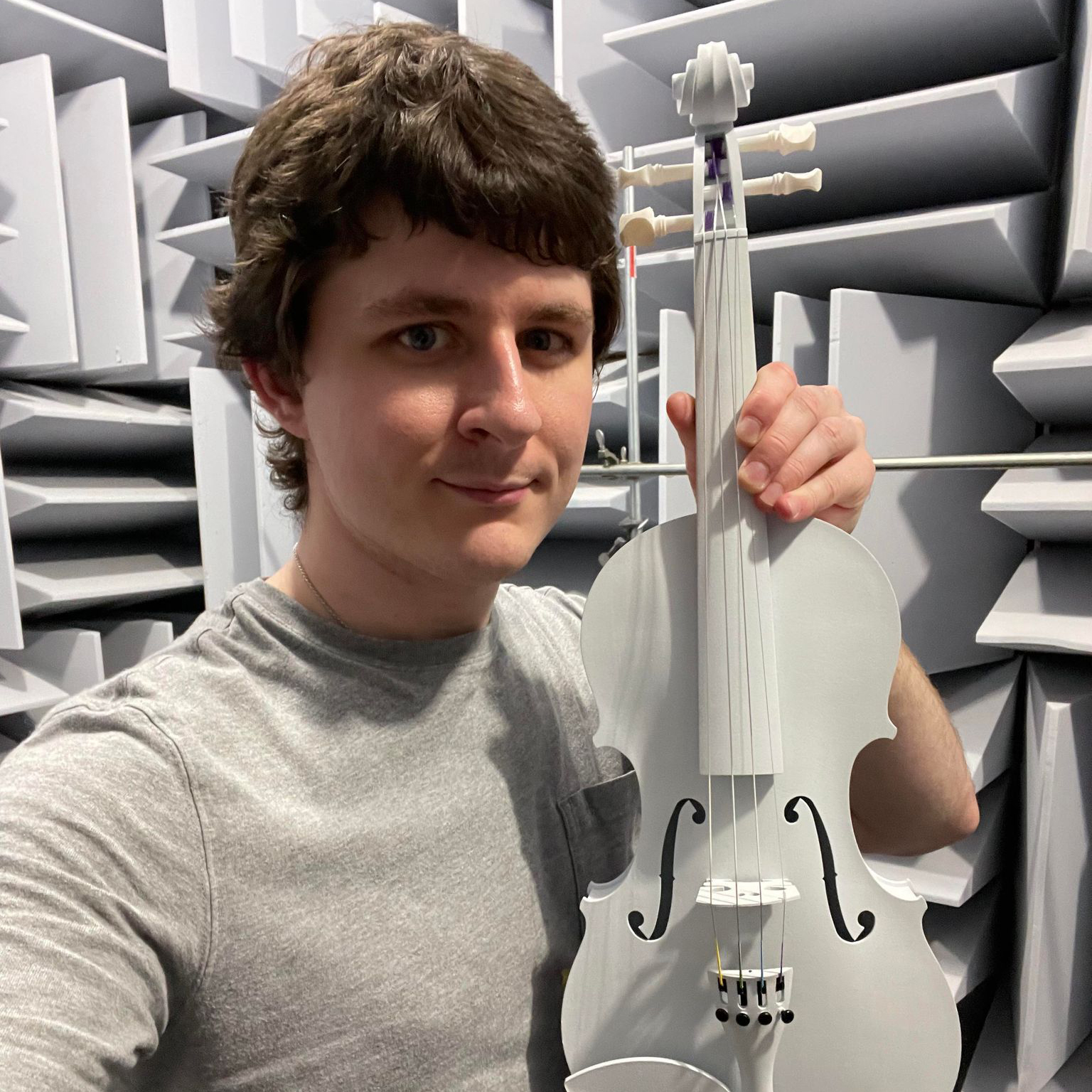 Student Files Provisional Patent on 3D Printed Violin