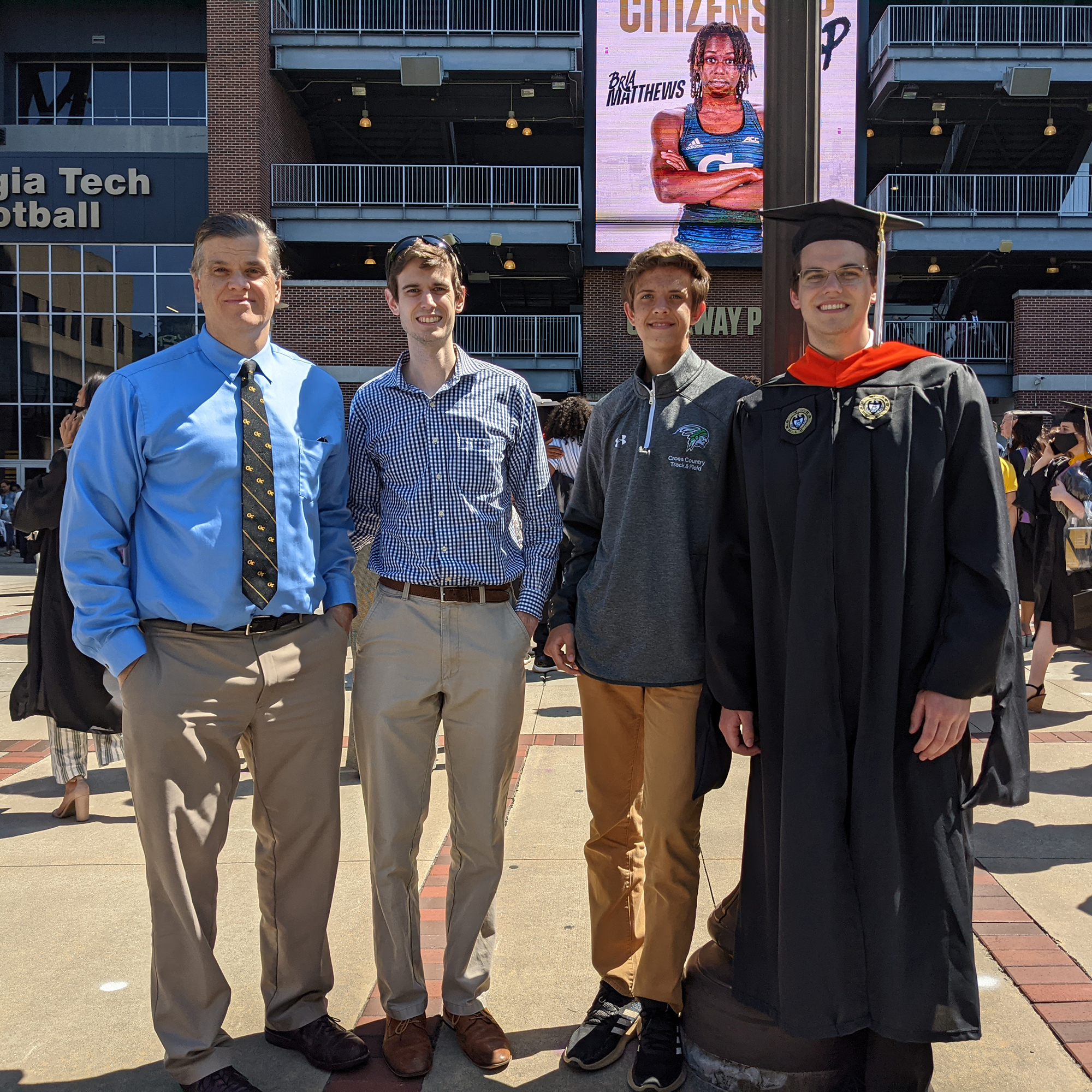 Steve, Tyler, Isaac, and Jacob Blevins
