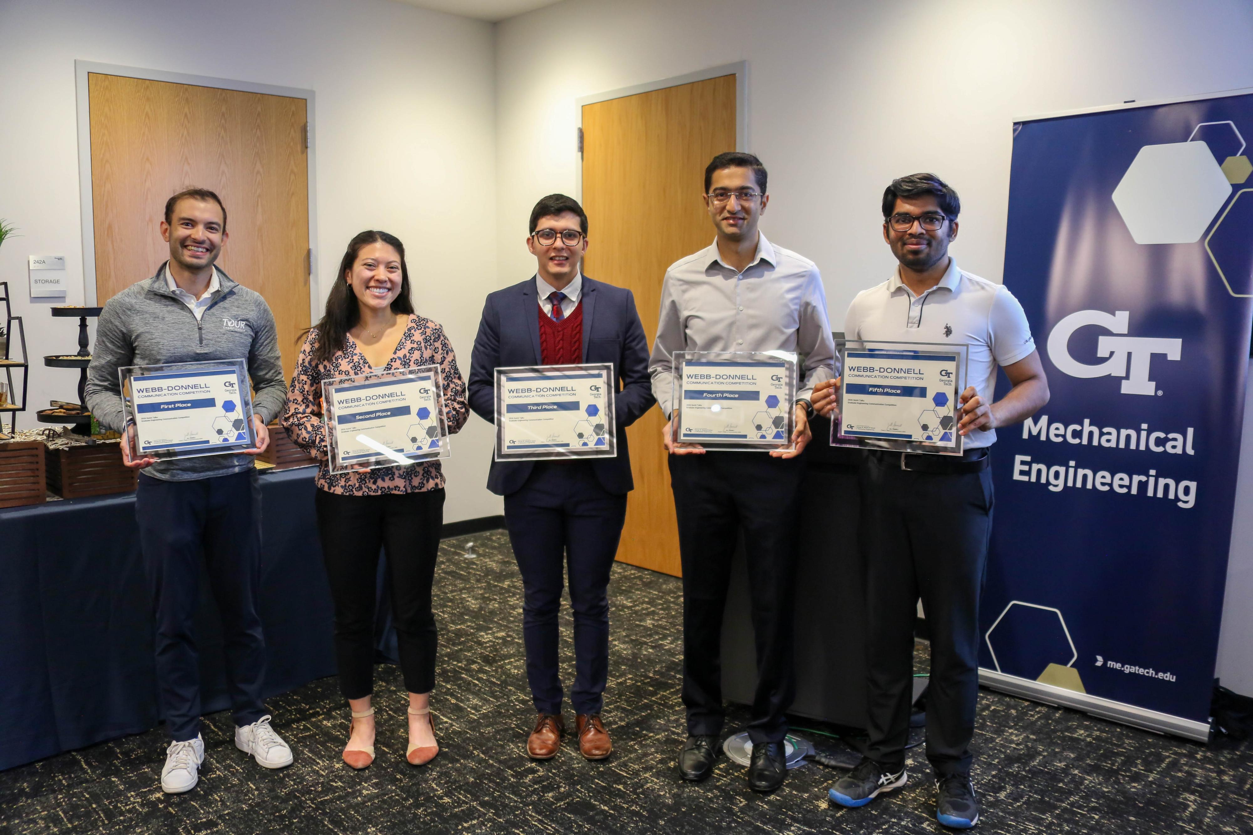 Students Showcase Communication Skills at Webb-Donnell Competitions