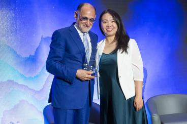 Fan Zhang Receives National Engineering Achievement Award from ANS